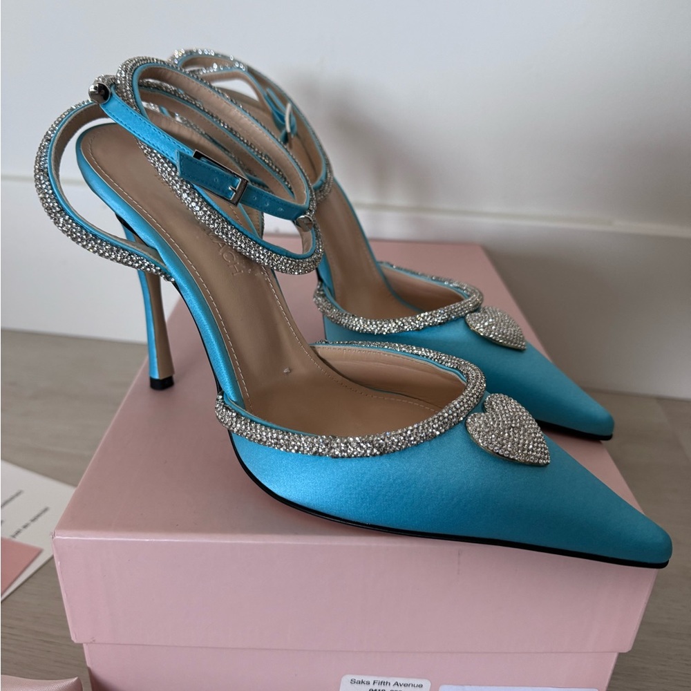 Stunning pair of Mach & Mach heels 110mm